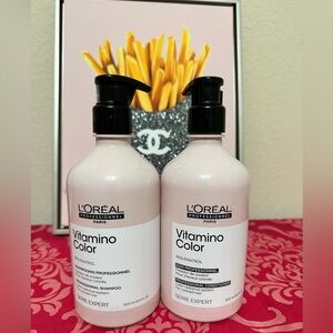 L’Oréal Professional Vitamino Color Shampoo and Conditioner Set